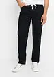 Pantalon droit extensible taille élastiquée, Regular, bonprix