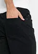 Pantalon droit extensible taille élastiquée, Regular, bonprix