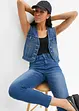 Jean skinny taille haute, cropped, bonprix