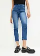 Jean skinny taille haute, cropped, bonprix