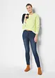 Jean skinny taille haute, cropped, bonprix