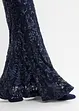 Robe longue à paillettes, bonprix