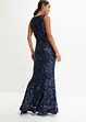 Robe longue à paillettes, bonprix