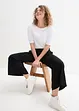 Jupe-culotte en viscose, raccourcie, bonprix