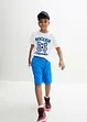 Ensemble t-shirt et short garçon en coton, bpc bonprix collection