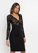 Robe courte à dentelle, bonprix