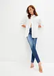 Jean skinny taille mi-haute, extensible, bonprix