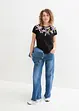 T-shirt coton manches ½, bonprix