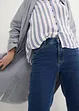 Jean Straight taille moyenne, raccourci, bonprix
