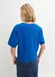 T-shirt manches chauve-souris avec broderie anglaise, bonprix