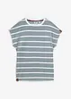T-shirt en éponge, rayé, manches longues, bonprix