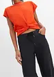 Pantalon cargo léger en Lyocell fluide, bonprix