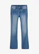Jean flare taille mi-haute, extensible, bonprix