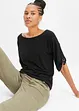 T-shirt à encolure bateau, bonprix