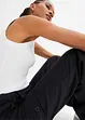 Pantalon large et fluide style cargo, bonprix