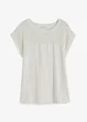 T-shirt avec dentelle, bonprix
