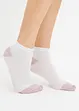 Lot de 8 paires de chaussettes courtes coton, bonprix