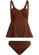Tankini (ens. 2 pces.) en polyamide recyclé, bonprix