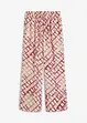 Pantalon ample avec imprimé, bonprix