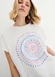 T-shirt à imprimé mandala, bonprix