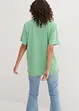 Lot de 5 T-shirts longs et amples à col V, bonprix