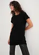 T-shirt long boxy à manches courtes, bonprix