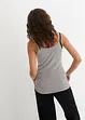Lot de 3 tops à fines bretelles 100% coton, bonprix