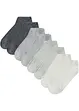 Lot de 8 paires de socquettes, bonprix