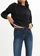 Jean skinny taille mi-haute, stretch, bonprix