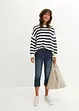 Jean slim taille mi-haute, raccourci, bonprix