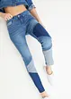 Jean Skinny tricolore longueur raccourcie, bonprix