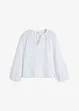 Blouse oversize en gaze de coton, bonprix