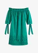 Robe col Bardot 100% coton, bonprix