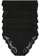 Lot de 6 slips à dentelle, bonprix
