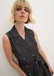 Robe en jean sans manches avec ceinture, John Baner JEANSWEAR