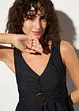Tankini long (ens. 2 pces) à larges bretelles, bonprix