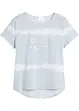 T-shirt 100% coton, plus long derrière, bonprix