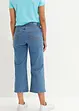 Jean large, taille mi-haute, raccourci, bonprix