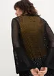 Gilet long en maille, bonprix