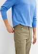 Pantalon slim extensible, jambes droites, avec poches cargo, bonprix