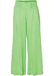 Pantalon large et léger en lin mélangé, bonprix