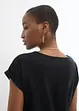 T-shirt coton et soie, bonprix