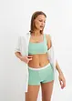 Lot de 3 brassières en coton extensible, bonprix