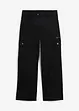 Jean cargo en coton, taille mi-haute, bonprix