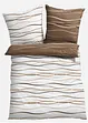Parure de lit réversible motif vague, bonprix