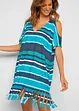 Long T-shirt de plage en viscose fluide, bonprix
