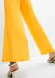 Pantalon large et léger en lin mélangé, bonprix