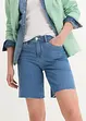 Bermuda en jean Straight, taille moyenne, John Baner JEANSWEAR