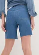 Bermuda en jean Straight, taille moyenne, John Baner JEANSWEAR