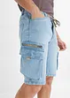 Short long en jean avec poches cargo, Regular Fit, John Baner JEANSWEAR